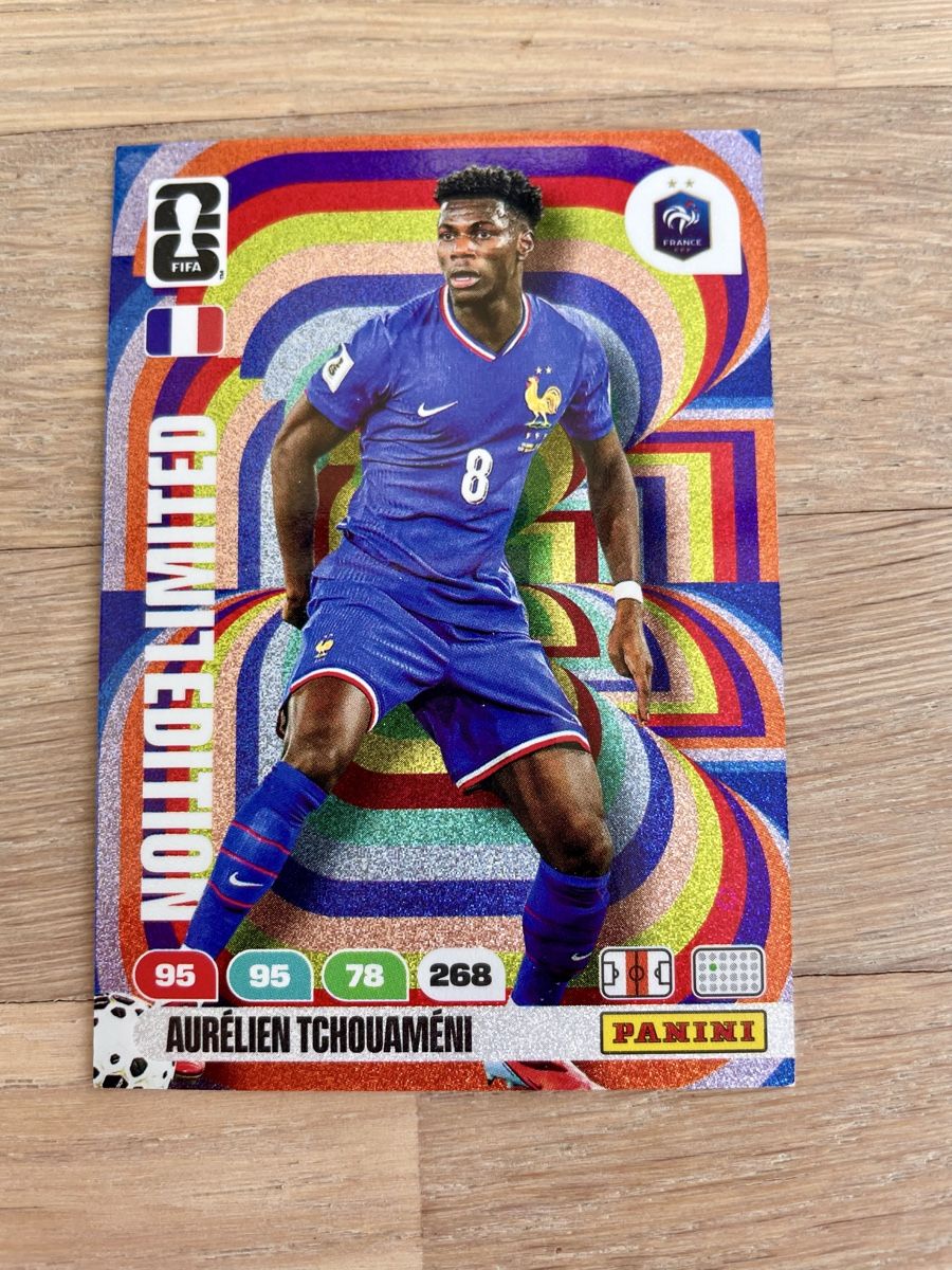 Panini Carte collezionabili: Panini Tchouaméni Frankreich Limited Edition – Nuovo (secondo la descrizione) da Wiesendangen venduto da Pausy