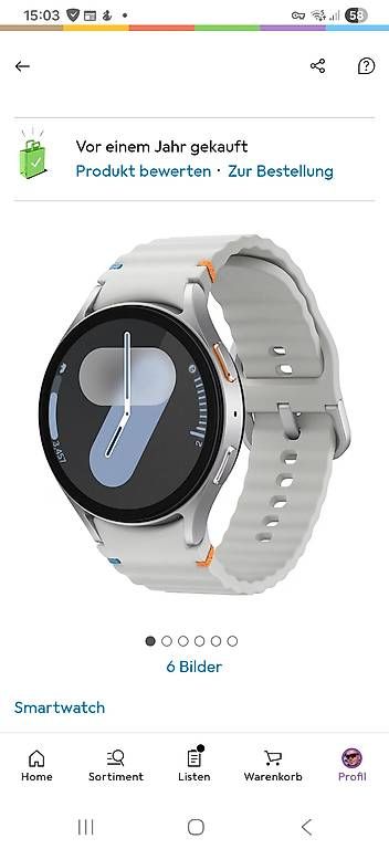Smartwatch: Galaxy watch 7 – Usato da Roggwil TG venduto da Webi001