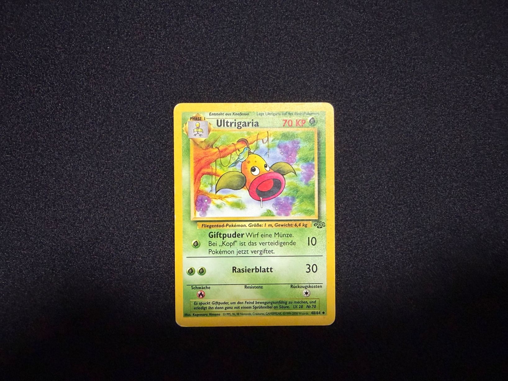 Pokémon Carte collezionabili: Ultrigaria / 48/64 / Dschungel – Usato da Zürich venduto da mountainwizard00