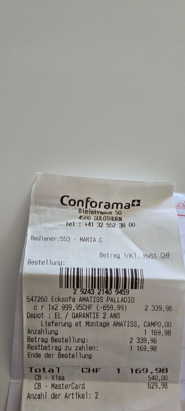Divani: Bordeaux Ecksofa mit Relaxfunktion, sehr bequem, super Zusta – Nuovo (secondo la descrizione) da Bolligen venduto da Dododome 4