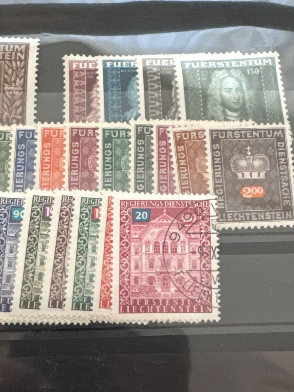 Tutti i francobolli: Liechtenstein Lot. Top! – Usato da Küssnacht am Rigi venduto da mic_xr8d 3