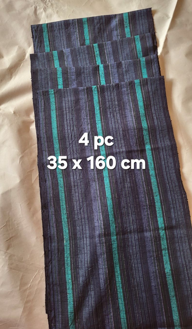 Tessuti: Coupons de soie bleu – Nuovo (secondo la descrizione) da Fribourg venduto da VictoriaShop7 3