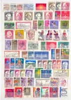 BRD Sammlung auf 8 Seiten ab Posthorn bis 1972 (AX593)