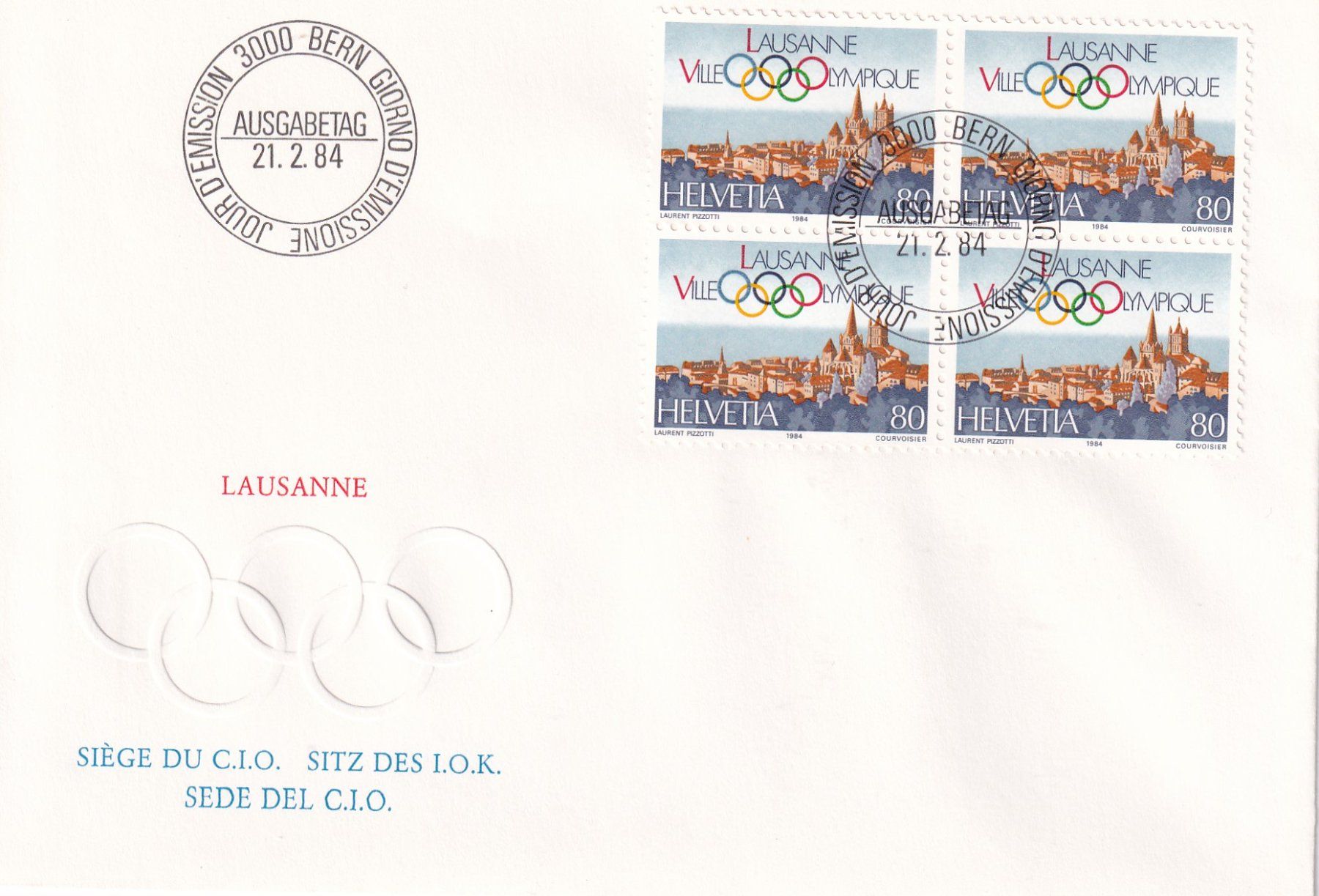 Tutti i francobolli: Lot 11 Briefe FDC 4er Block  1984 – Usato da Rossa venduto da becky05 2