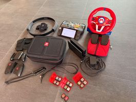 Nintendo Switch Set mit Spielen und Zubehör gebraucht