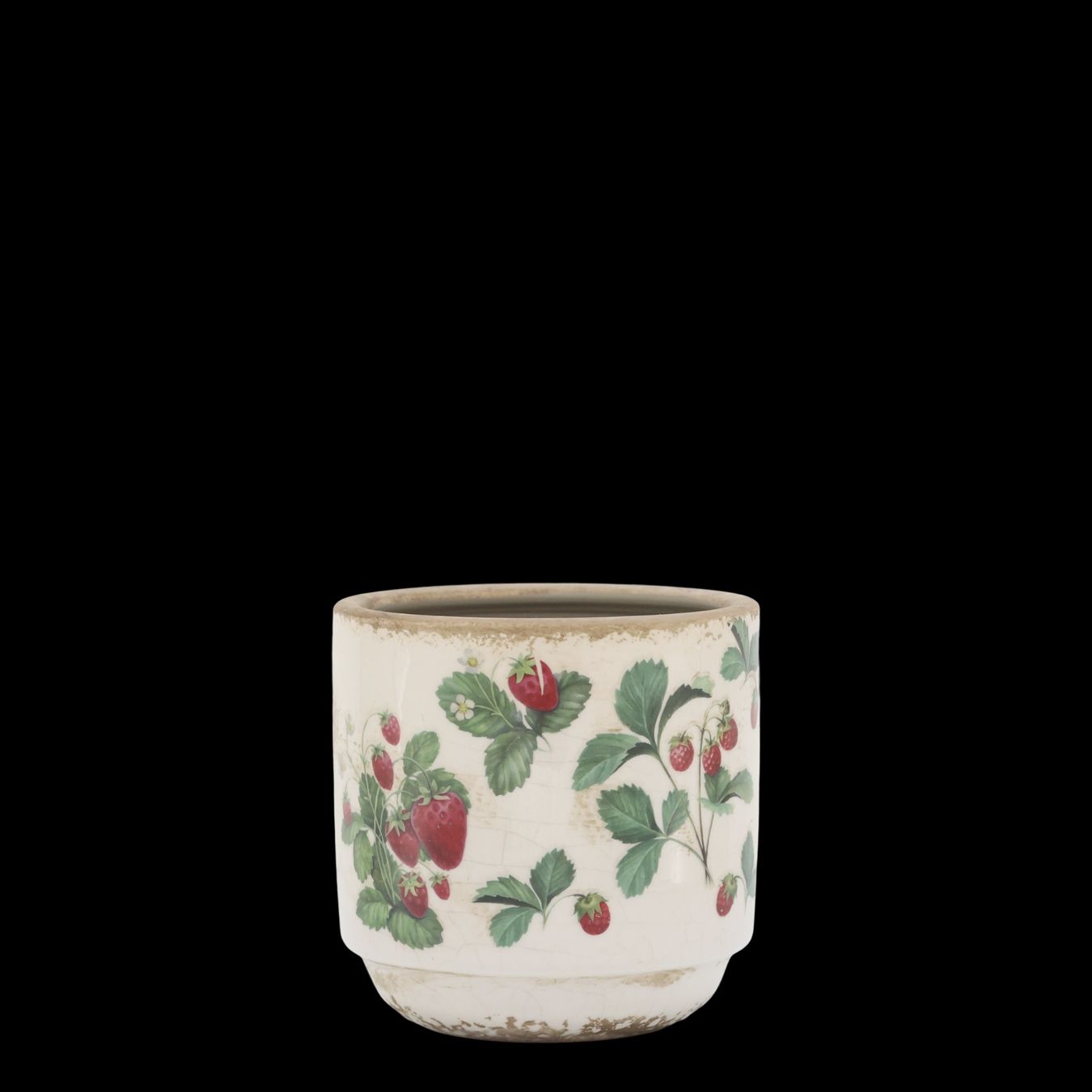 Vasi per fiori: Chic Antique Übertopf "Fraises", Höhe 10 cm – Nuovo e nell'imballaggio originale da Innertkirchen venduto da Glatthard-Interior 2