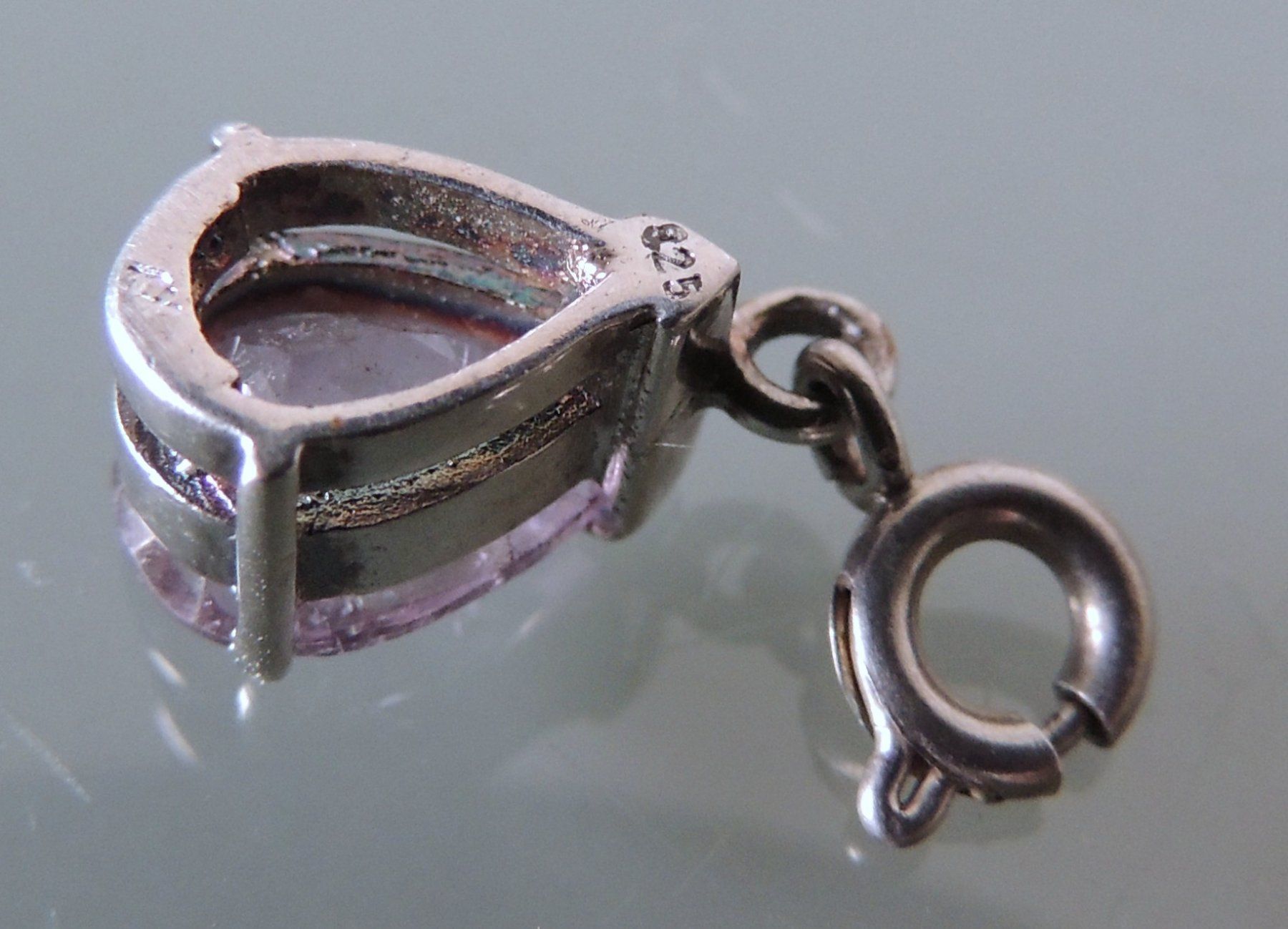 Ciondoli: Amethyst Anhänger Silber 925 – Usato da Waldenburg venduto da schaller707 4