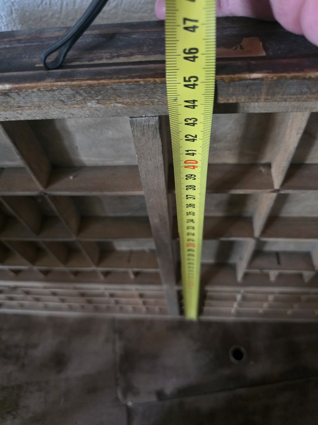 Articoli in legno: Setzkasten Holz gebraucht 66cm Lang – Usato da Olten venduto da Prinzenstyle 3