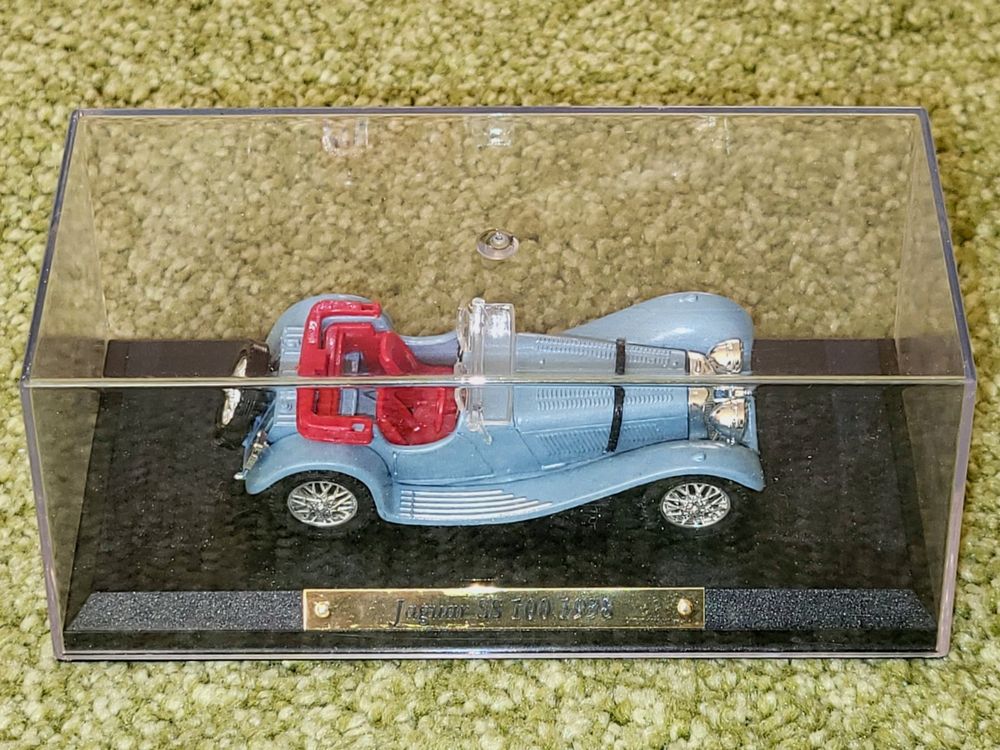 Jaguar SS100 1938 Miniature Franklin Mint Collection Du Médailler, échelle 1:24