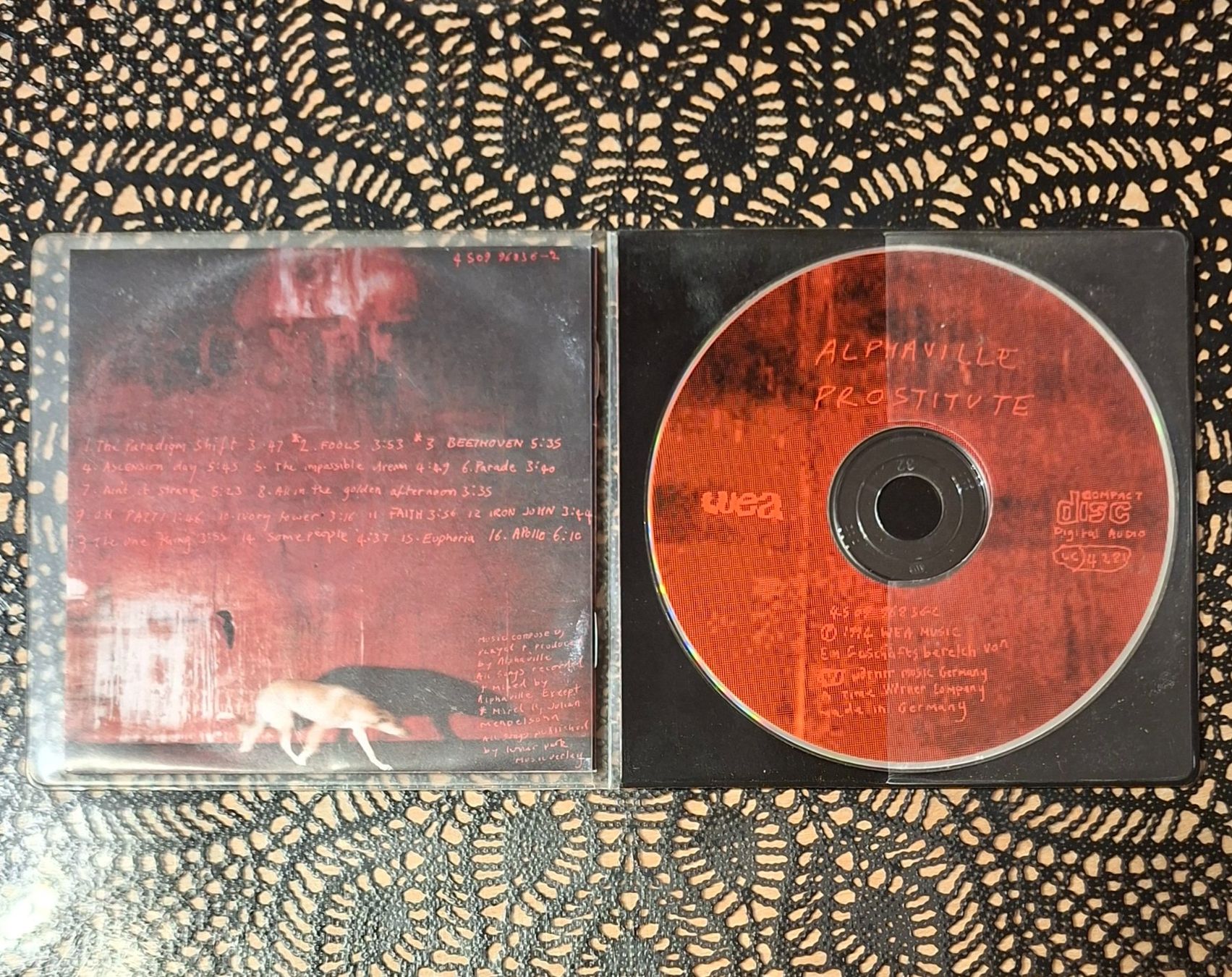 CD: Alphaville - Prostitute, DE Synth Pop CD Album 1994 – Usato da Schönenberg TG venduto da Gregolino76 2