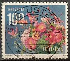 2020 100 Jahre florist.ch Top Stempel