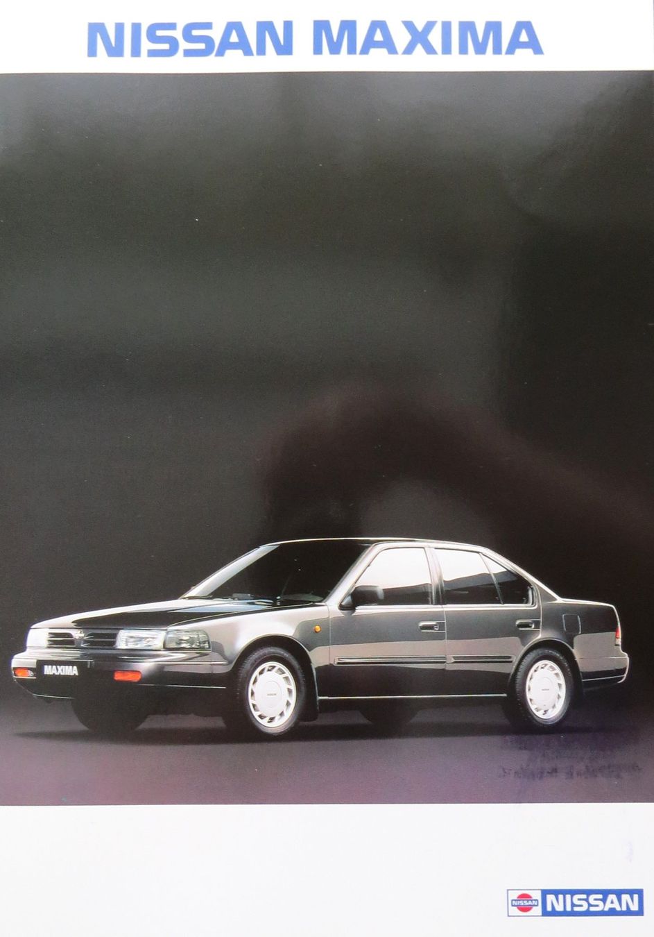 Nissan Documenti: Prospekt Nissan Maxima von 1989 – Nuovo (secondo la descrizione) da Ettingen venduto da campione_1 1