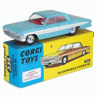 OLDSMOBILE SUPER 88 HELLBLAU 1:46 CORGI NEUAUFLAGE