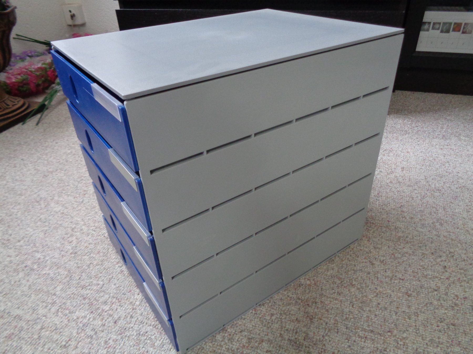 Sistemi di archiviazione: Schubladen Box Styroval Pro 5 Büroablage – Usato da Langenbruck venduto da Gumsi 3