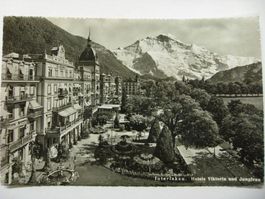 AK  Interlaken Hotel Viktoria u Jungfrau