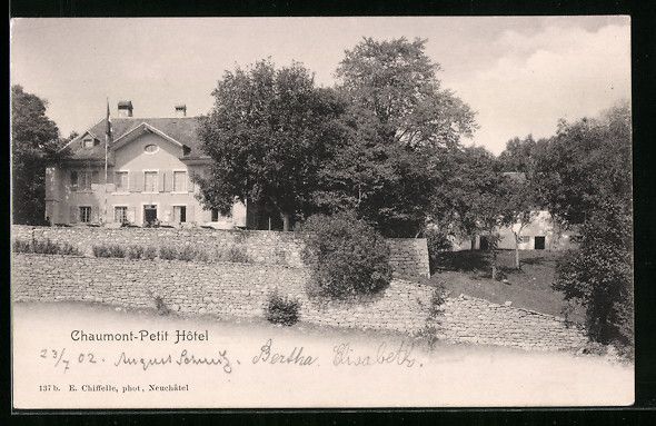 Cartoline postali: AK Chaumont, Petit Hotel – Usato da Berlin venduto da bartko-reher