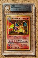 Charizard holo 1996 Base set JP Beckett 7.5 Glurak
