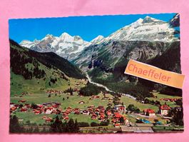 Kandersteg Hauptansicht mit Blümlisalp und Doldenhörner