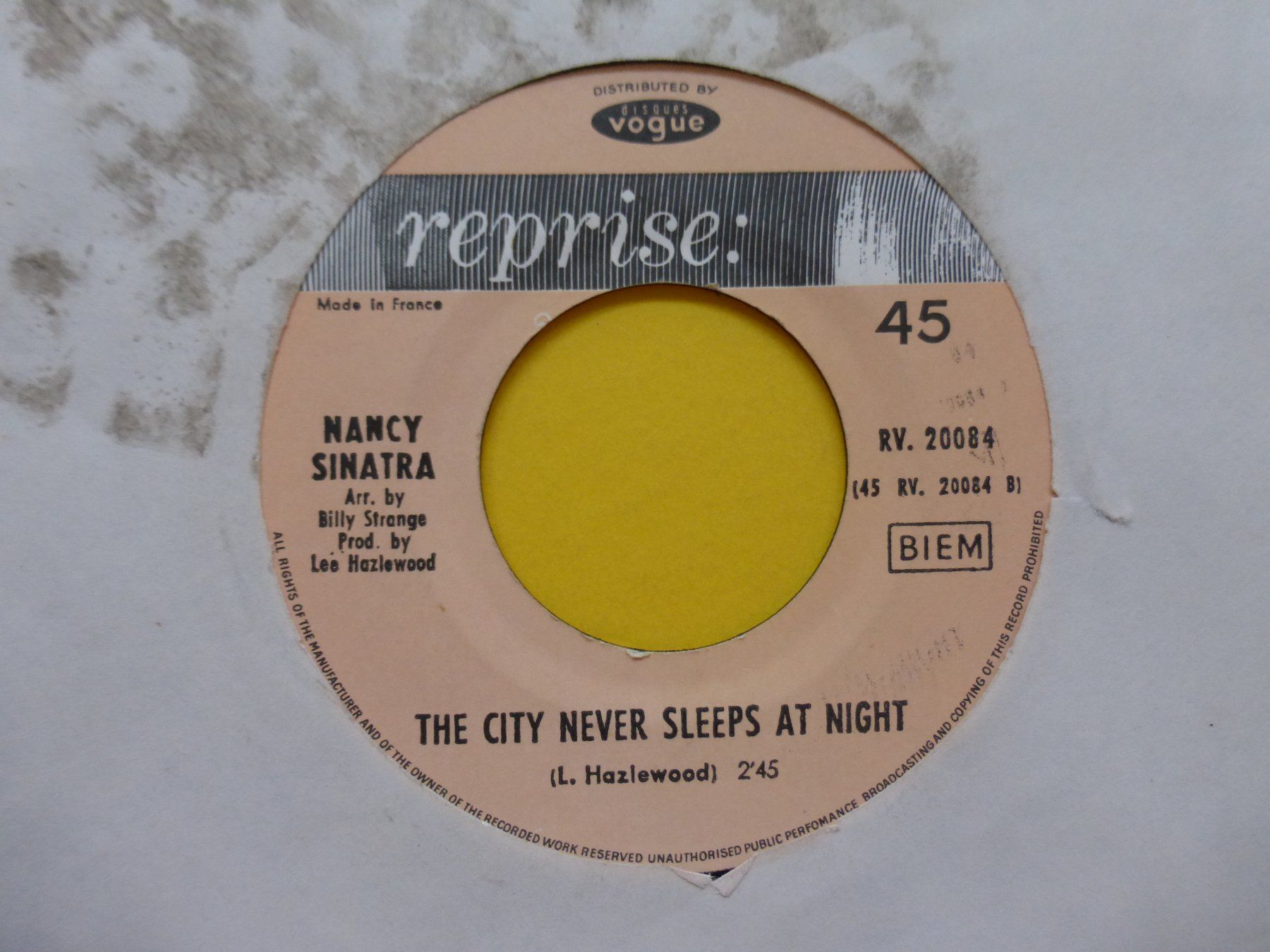 Dischi in vinile: Nancy Sinatra – These Boots Are Made For Walkin' – Usato da Zürich venduto da Swiss57 1