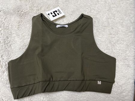 Brassière sport femme kaki Stroida XL neuf