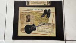 Elvis Presley Dekoschild "Lithographed Steel Metal"