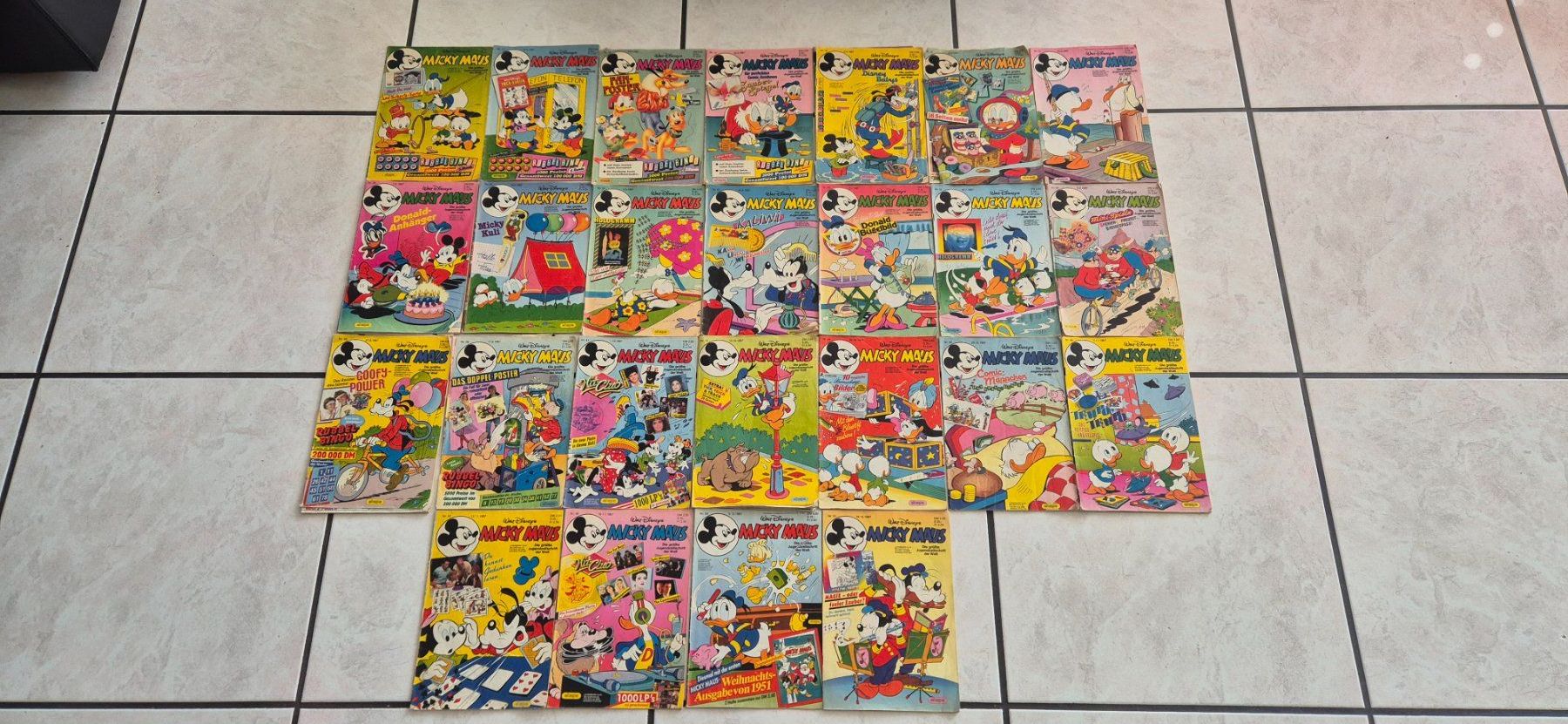 Fumetti: 25 Mickey Maus 1987 Sammlung Konvolut gebraucht – Usato da Schönenberg TG venduto da S.samuel.R