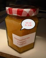 Orangenconfi  Hausgemacht 191ml Nicht bitter