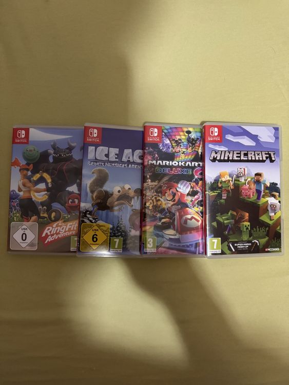 Nitendo Switch + Spiele 6