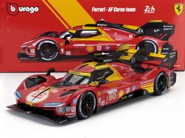 Ferrari 499P Le Mans 2024 rot - 1/18 Burago