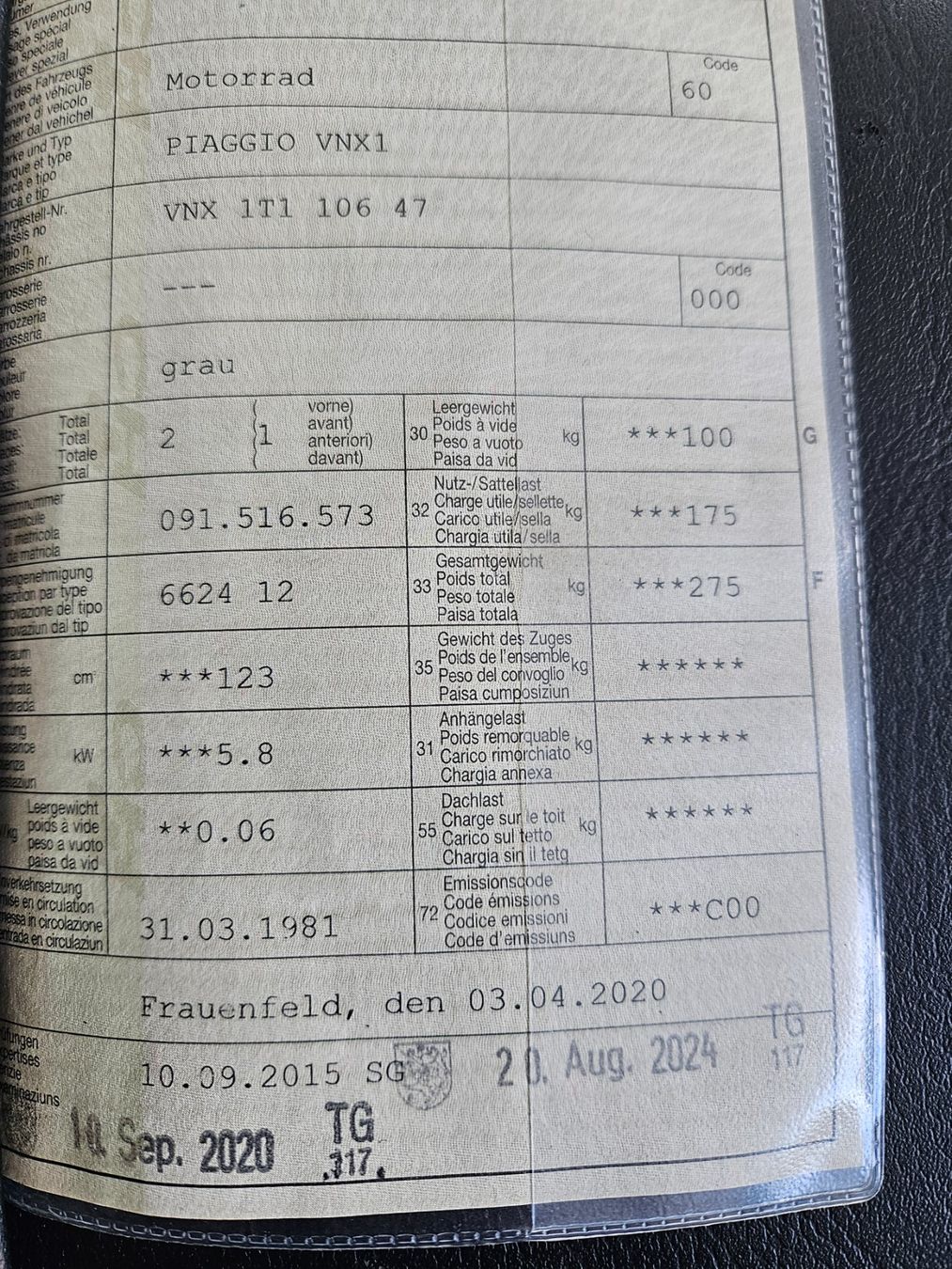 Vespa Scooter: Vespa PX 125 1981 – Usato da Frauenfeld venduto da olisiolisi 9