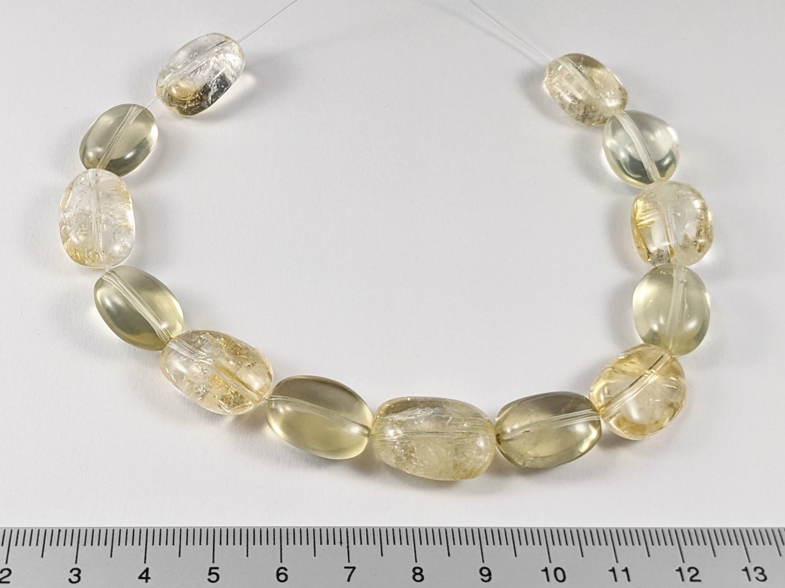 Minerali & Pietre curative: Citrin Perlen ca.18mm 13Stk. – Nuovo e nell'imballaggio originale da Meilen venduto da GypsyCat
