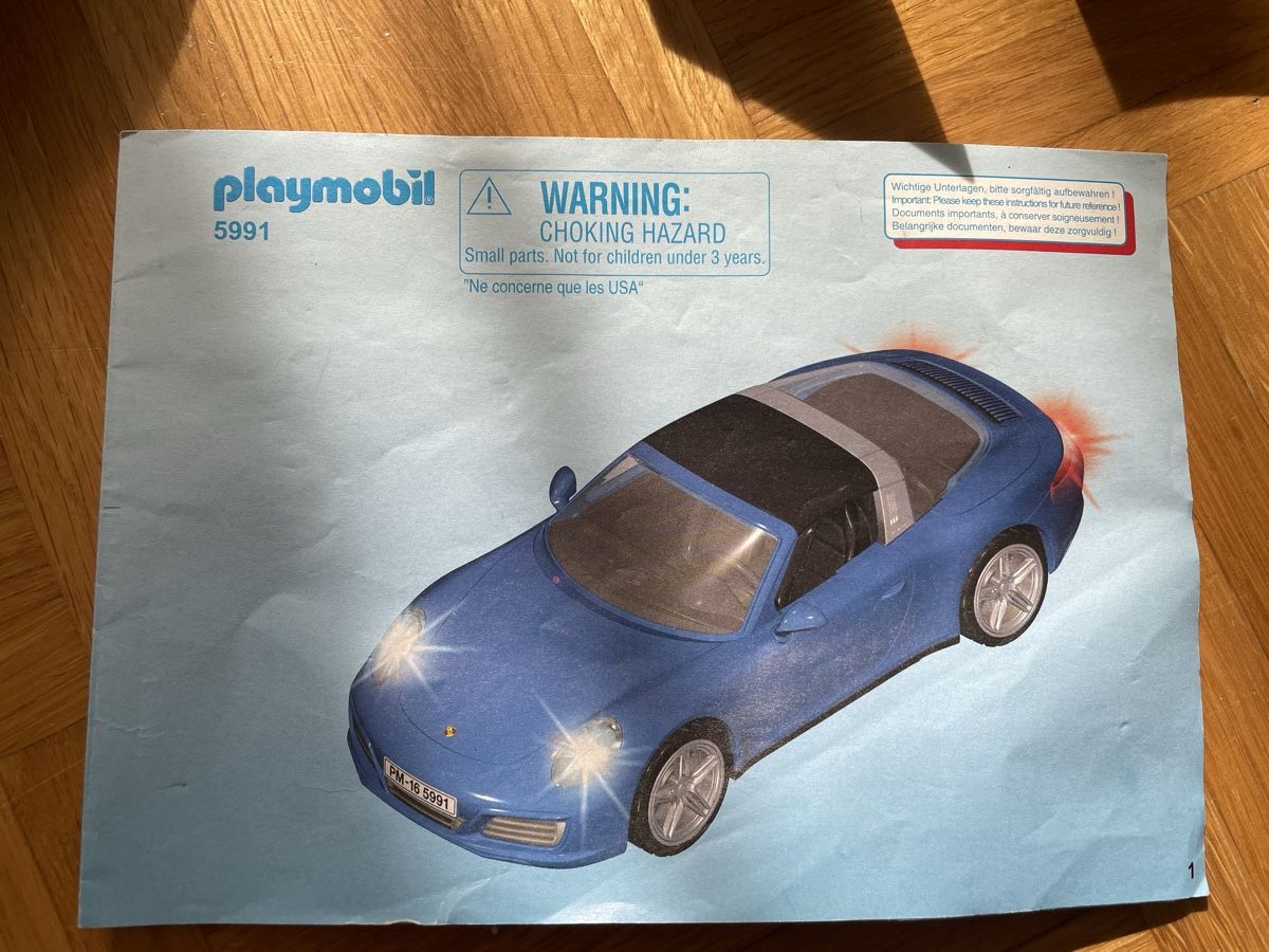 Playmobil Giocattoli: Porsche 5991 – Usato da Uetikon Am See venduto da geraldinezh17 1