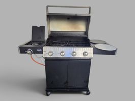 Grill Club Fully 4-Brenner Gasgrill & Pizzastein