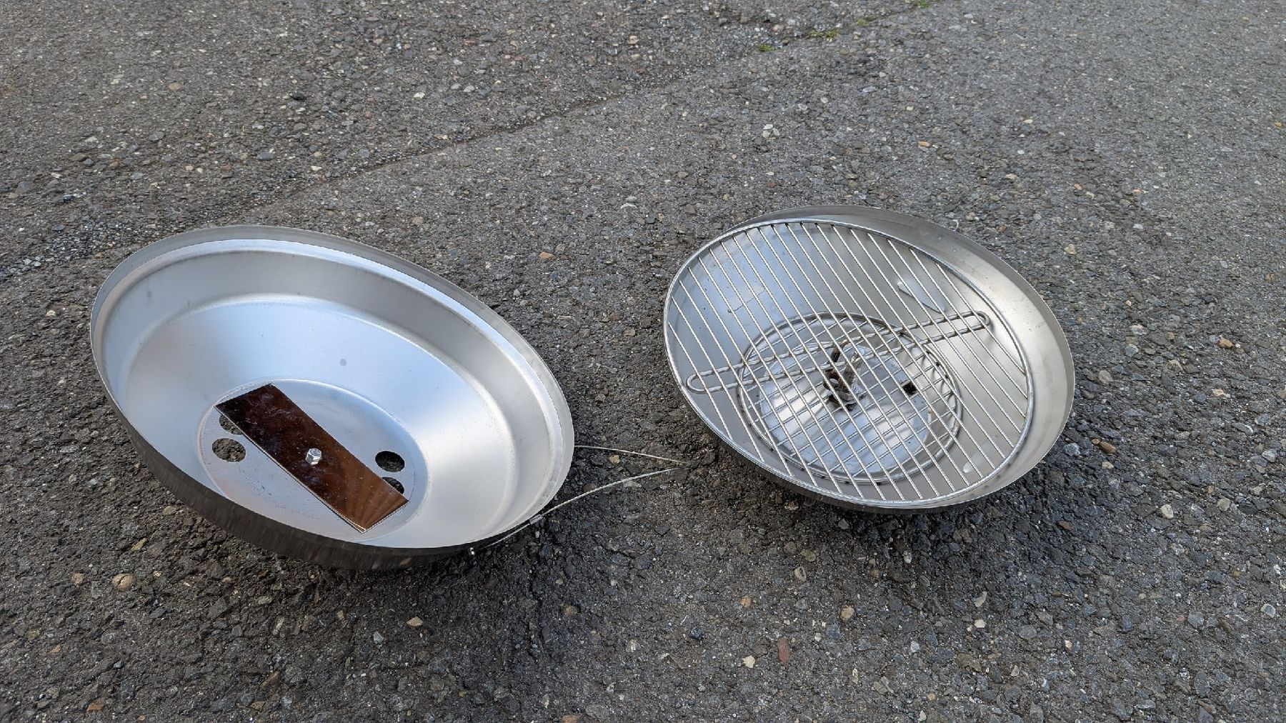 Griglie: Chromstahl Boot-Grill Holzkohle – Nuovo (secondo la descrizione) da Bad Ragaz venduto da MR_BR 1