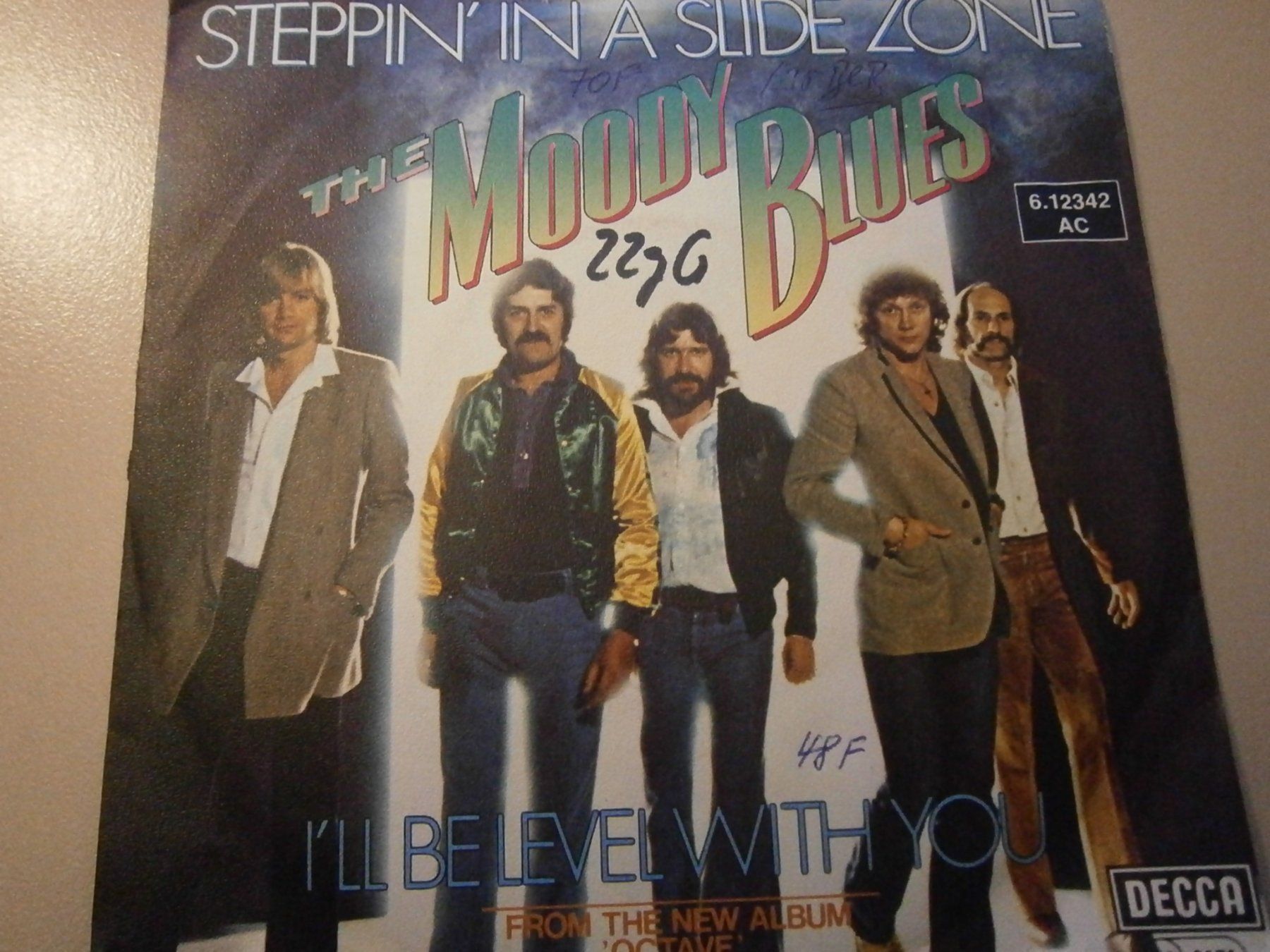Dischi in vinile: Vinyl-Single Moody Blues - Steppin' In A Slide Zone – Usato da Langenthal venduto da Modo39