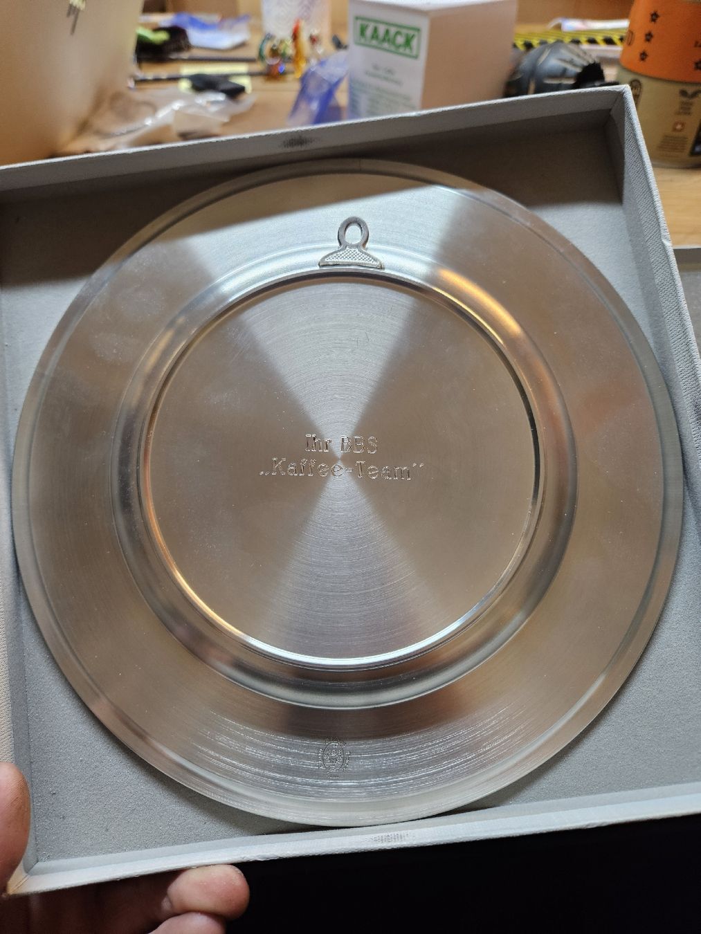 Piatti: Zinn-Teller 24cm (M) – Nuovo e nell'imballaggio originale da Rorschach venduto da TimelessTrading 2