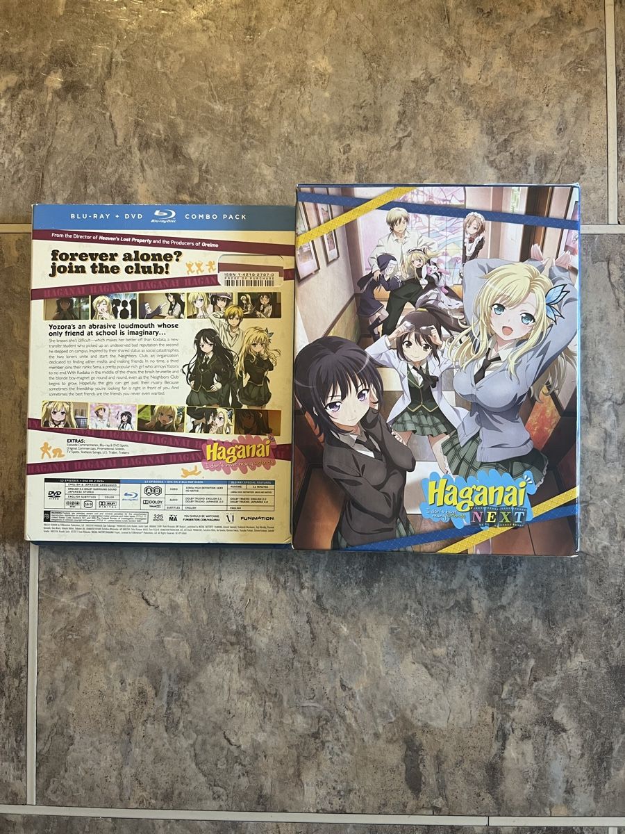 Tutti i DVDs: Haganai und Haganai Next Anime Bluray – Usato da Ringgenberg BE venduto da Republic_Of_Gamers 1