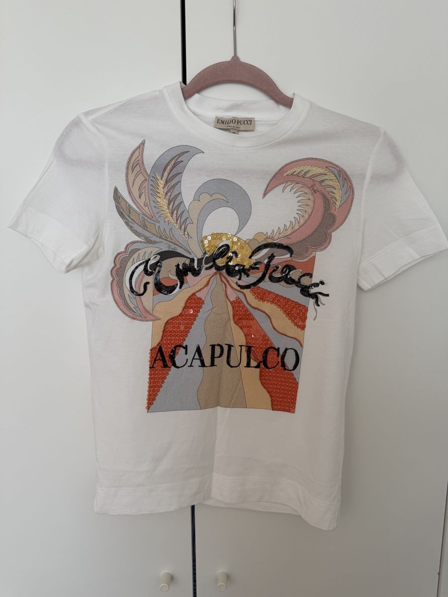Emilio Pucci T-shirt: Emilio Pucci T-Shirt – Nuovo (secondo la descrizione) da Schaffhausen venduto da LisaU