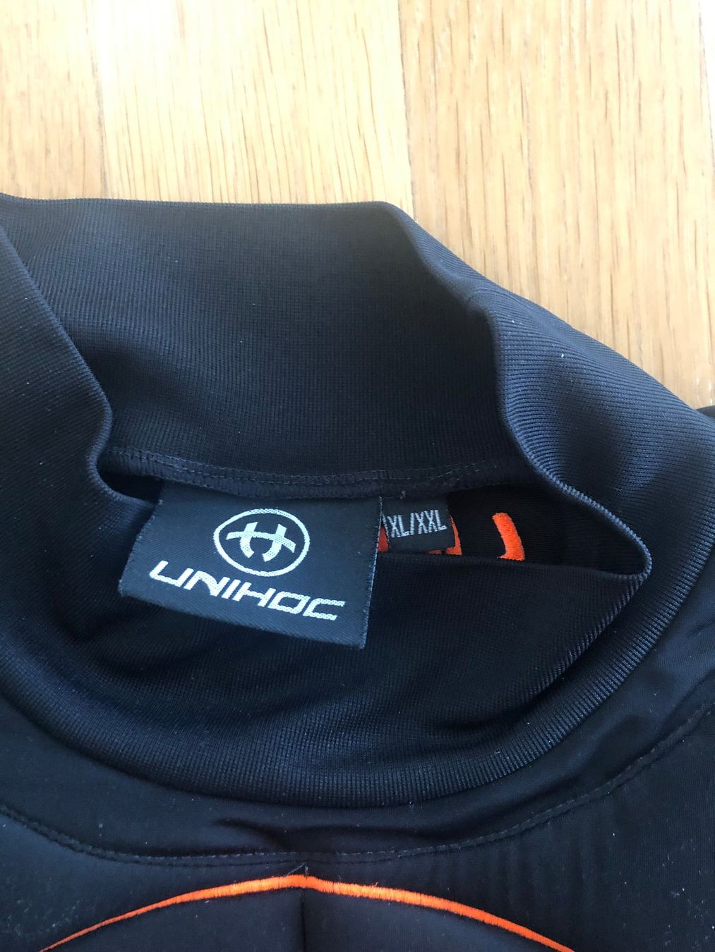Gilet & Giacche: Unihoc Goalie Weste OPTIMA schwarz – Usato da Kreuzlingen venduto da Lavendel25 2