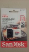 SanDisk Ultra microSDHC 32GB 80Mb/s NEU