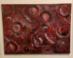 CC ART, CH Künstlerin, Acrylgemälde 60x80cm, auf Leinwand!