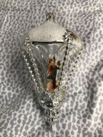 Nostalgischer Christbaumschmuck mit Rosenkavalier-Oblaten