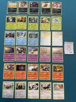 Pokemon Sammelkarten, Set mit 30 Stk. von 2017, EN + DE