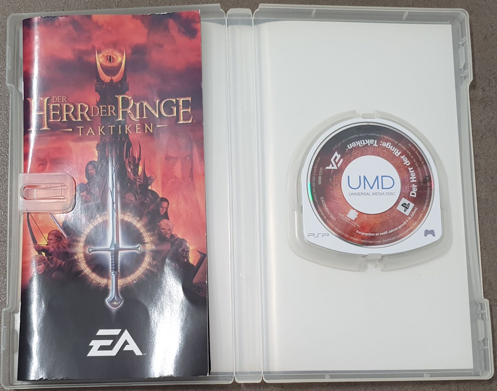 Giochi: PSP DER HERR DER RINGE TAKTIKEN – Usato da Birsfelden venduto da Dealgoenner24 2