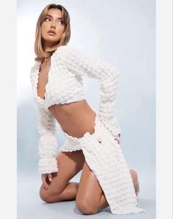 Sommer Set, Minirock mit Oberteil Zara, Gr. S