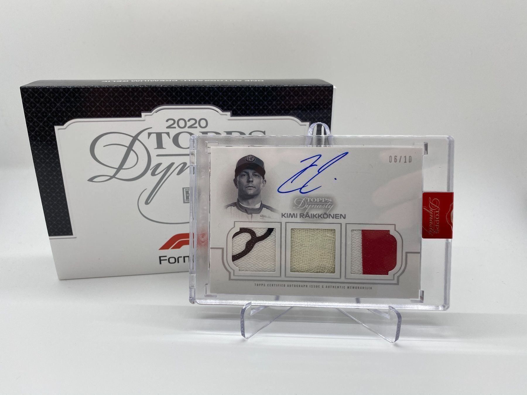Topps Sammelbilder & Trading cards: Topps Dynasty Formula 1 - Kimi Räikkönen – Neu und originalverpackt aus Interlaken von p-real 1
