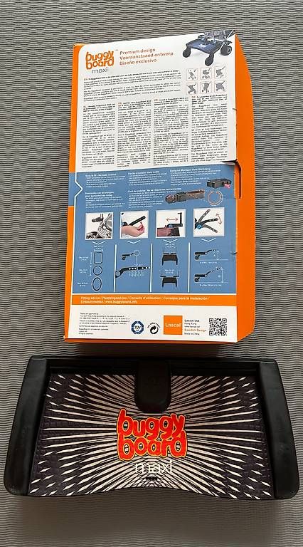Accessori per carrozzine: Lascal Buggy Board Maxi rot/schwarz/grau – Usato da Wettswil venduto da Dukefunk