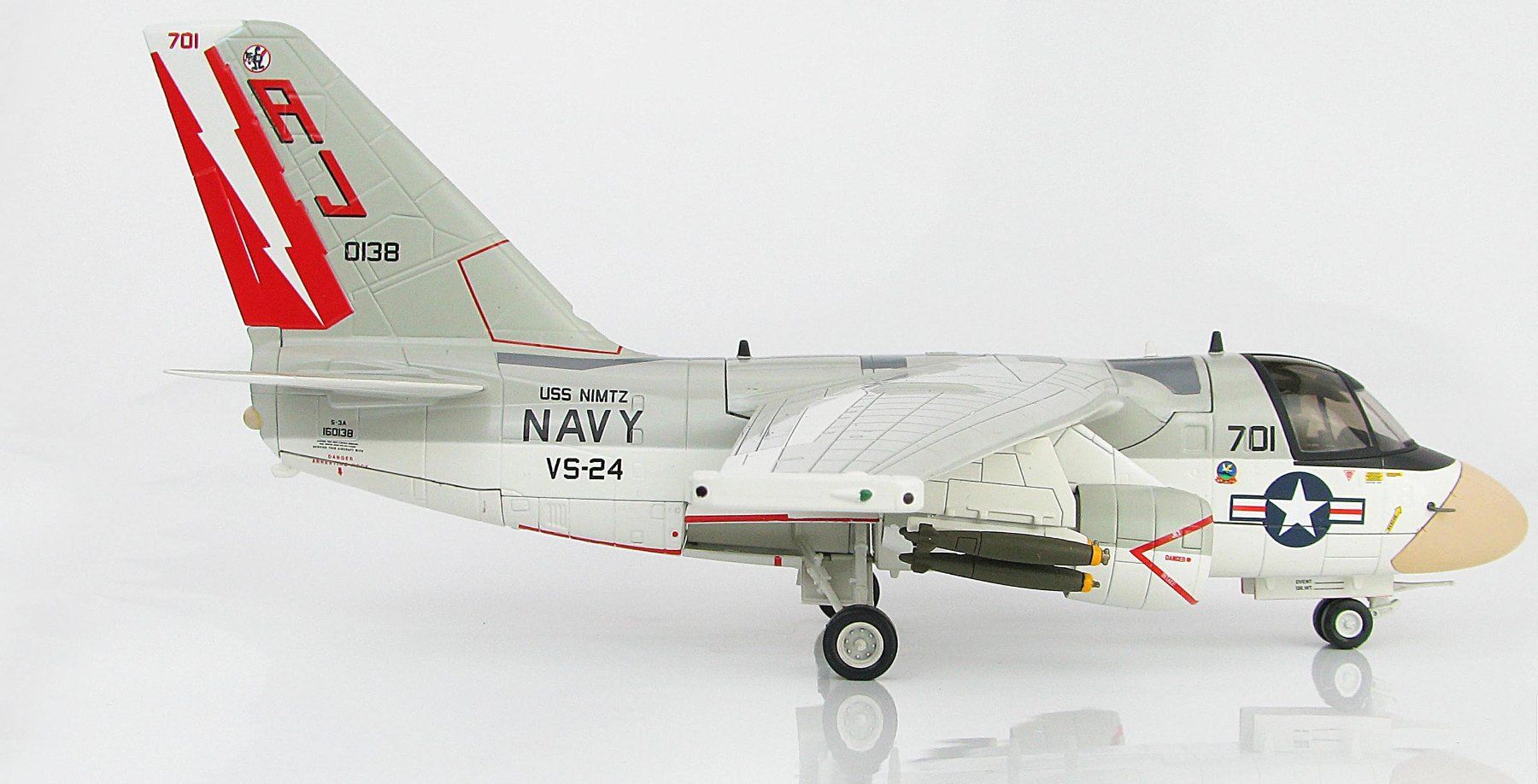Kit di modellismo & Modellini statici: S3-A Viking, VS-24 "Scouts" 1978 Metall 1/72 – Nuovo e nell'imballaggio originale da Hochfelden venduto da aviatikboerse_top