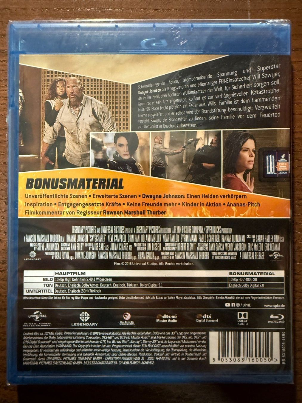 Tous les DVDs: Skyscraper – Neuf avec emballage d'origine à Zürich par Blu-ray_ZH 1