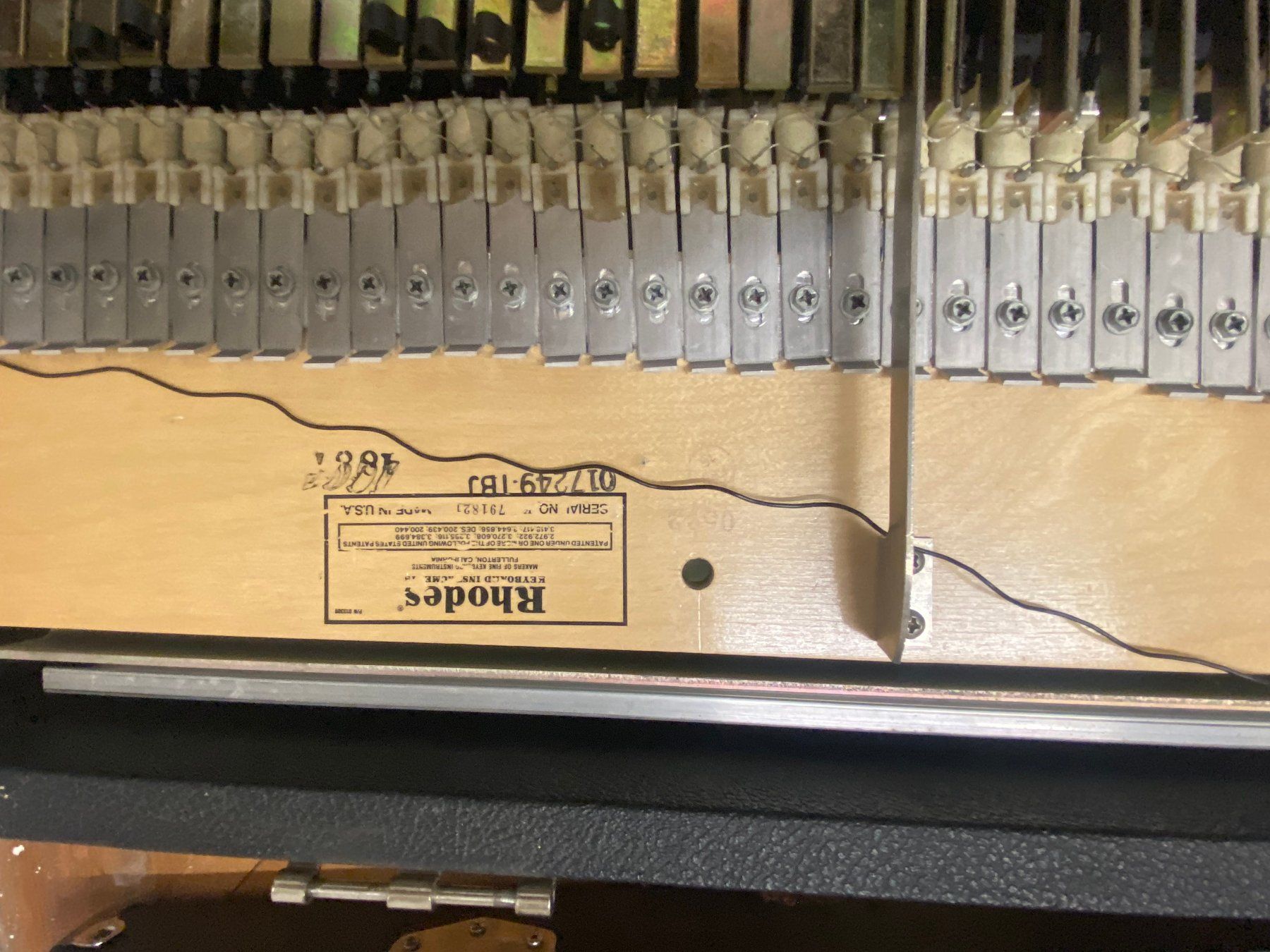 Rhodes Strumenti musicali: Fender Rhodes MKII 73 – Usato da fribourg venduto da lesteffou 2
